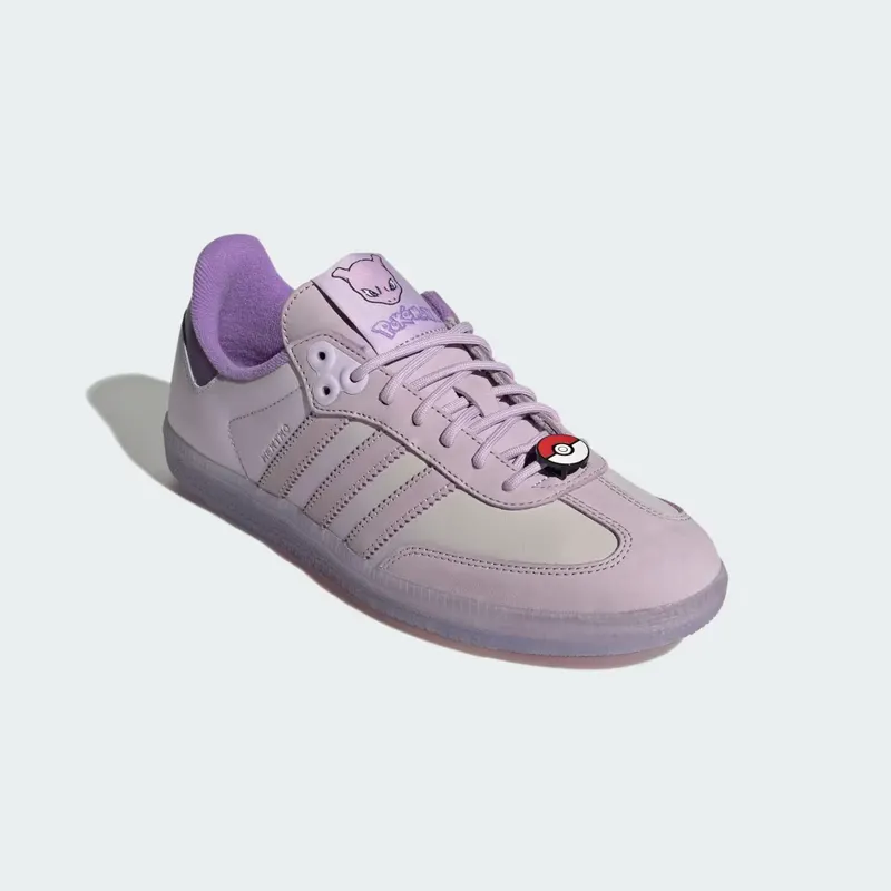 Pokemon x adidas Samba OG “Mewtwo”: lila parelmoer op 22 september (4)