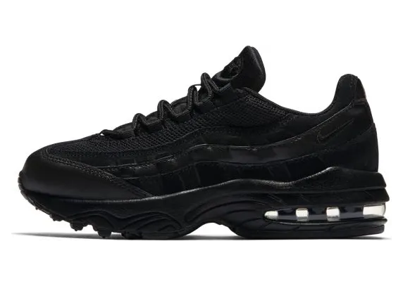 Nike Air Max 95 Triple Black (PS)