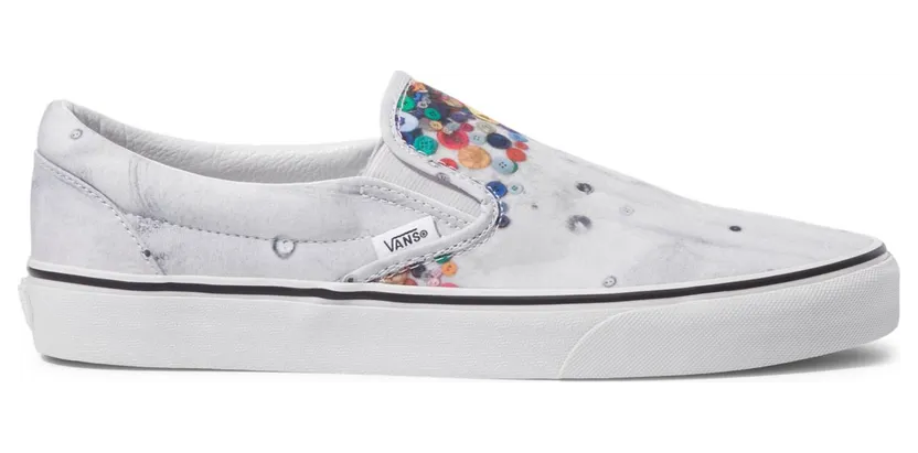 VANS Vans X Moca Brenna Youngblood Classic Slip-on Schoenen Bruin (VN0A5JMH8CQ)