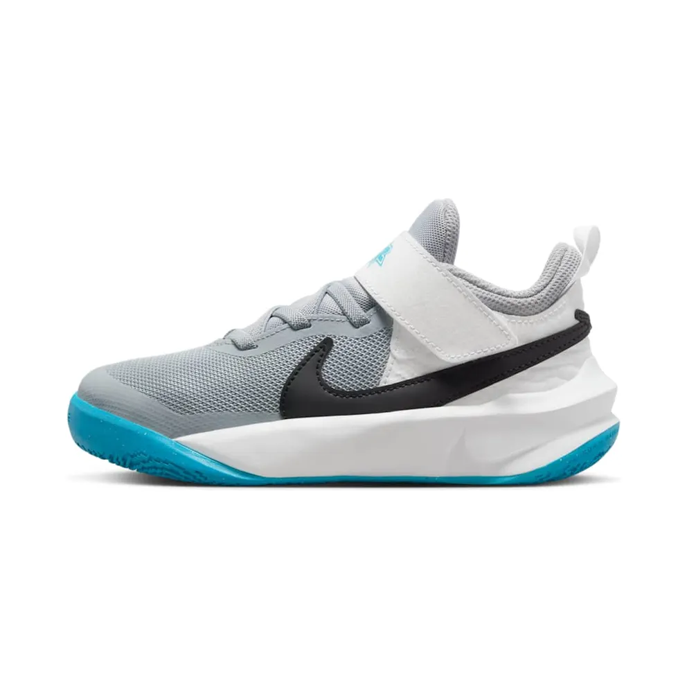 Nike Team Hustle D 10 Grey Blue Lightning (CW6736-104)