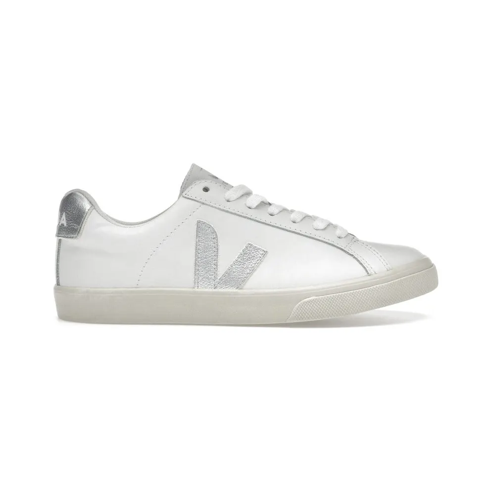 Veja Esplar Leather White Silver (EO0203883A)