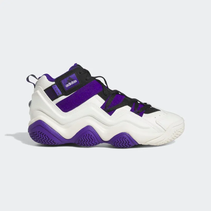 adidas Top 10 2000 Off White / Core Black / Team Colleg Purple (HQ4622)