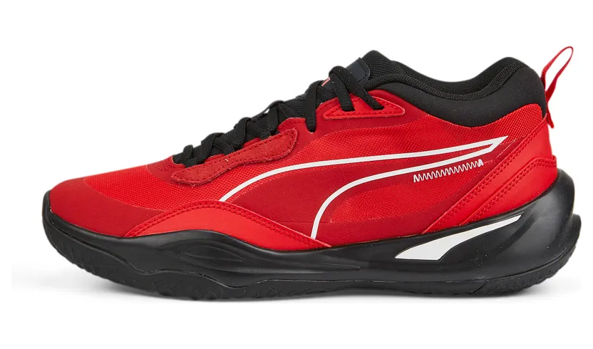 Puma Playmaker Pro basketbalschoenen Zwart/Rood (377572-01)
