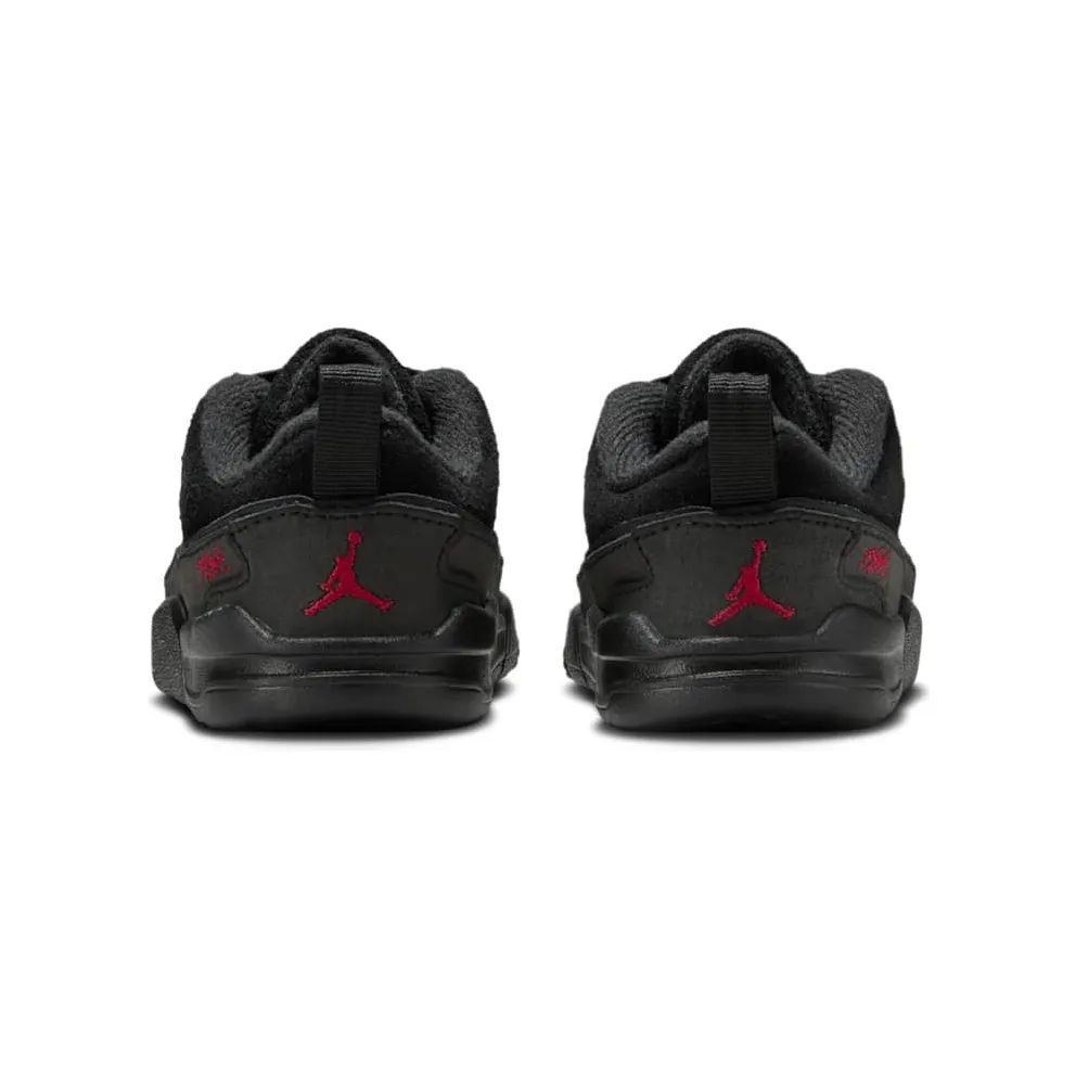 Jordan Flight Court TD “Black Gum Medium Brown Varsity Red” (HF3331-001)