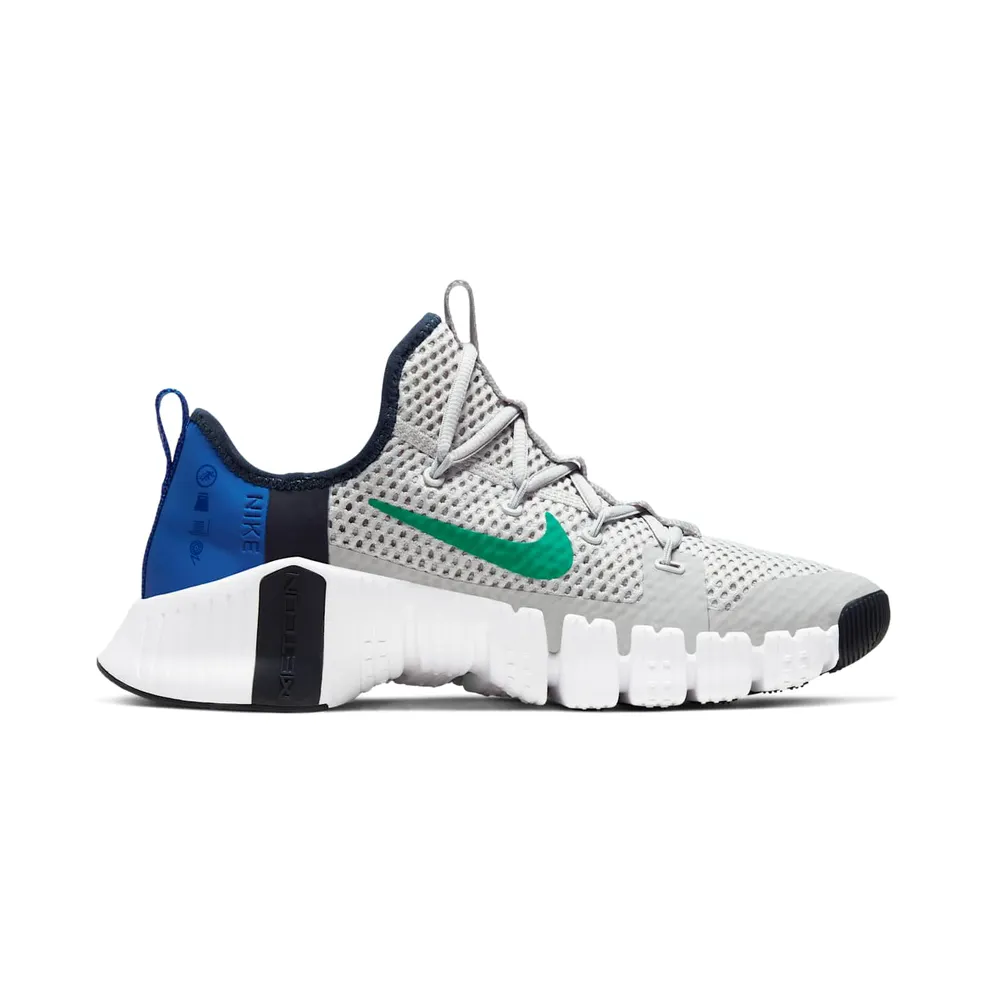 Nike Free Metcon 3 Grey Fog Grey Fog/Game Royal/Dark Obsidian (CJ0861-043)