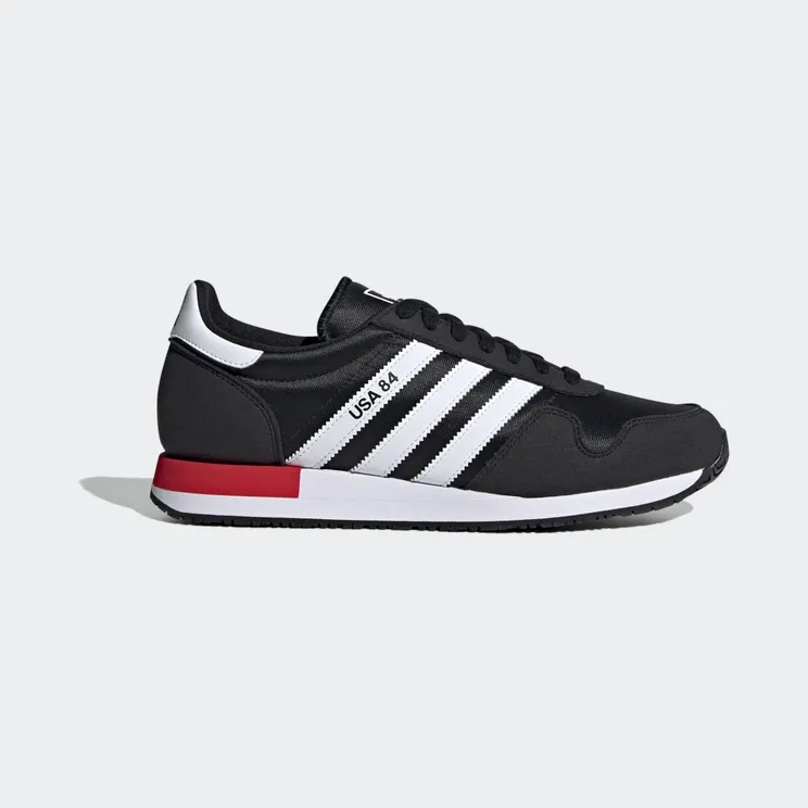 adidas USA 84 Core Black / Cloud White / Scarlet (FV2050)