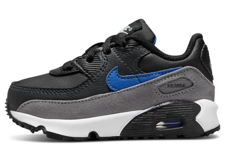 Nike Air Max 90 “Black / Smoke Grey / Anthracite / Medium Blue” (CD6868-018)
