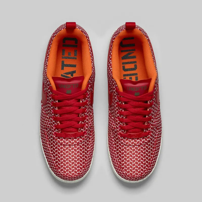 Nike x UNDFTD Lunar Force 1 Low University Red (Undefeated) (652805-660)