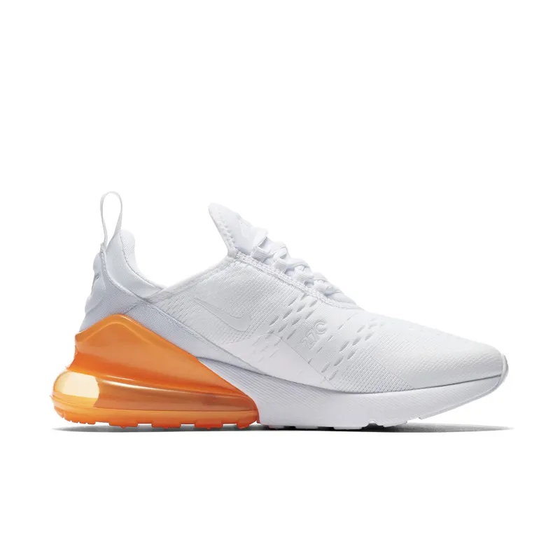 Nike Air Max 270 White Pack (Total Orange) White/White-Total Orange (AH8050-102)