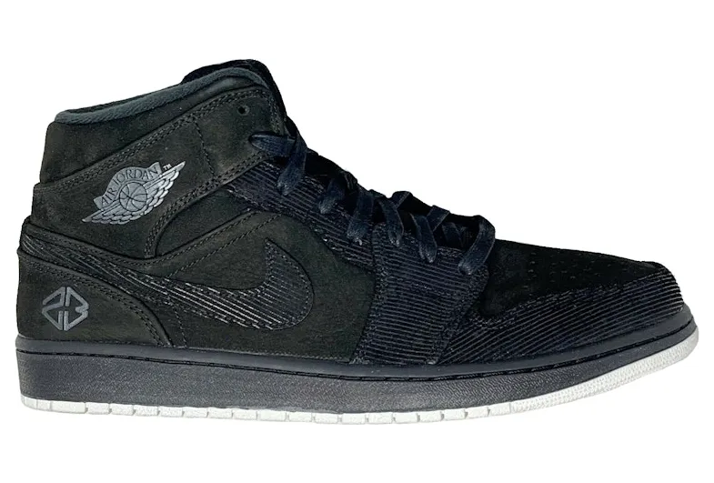 Jordan 1 Mid Suit and Sneakers (630767-045)