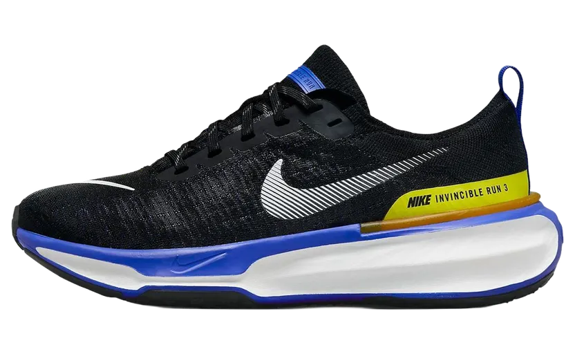 Nike ZoomX Invincible Run 3 “Black Racer Blue High Voltage White” (DR2615-003)