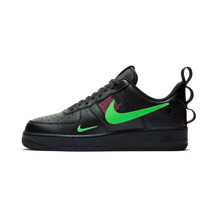 Nike Air Force 1 LV8 UL “Black / Hyper Pink / Scream Green” (CQ4611-001)