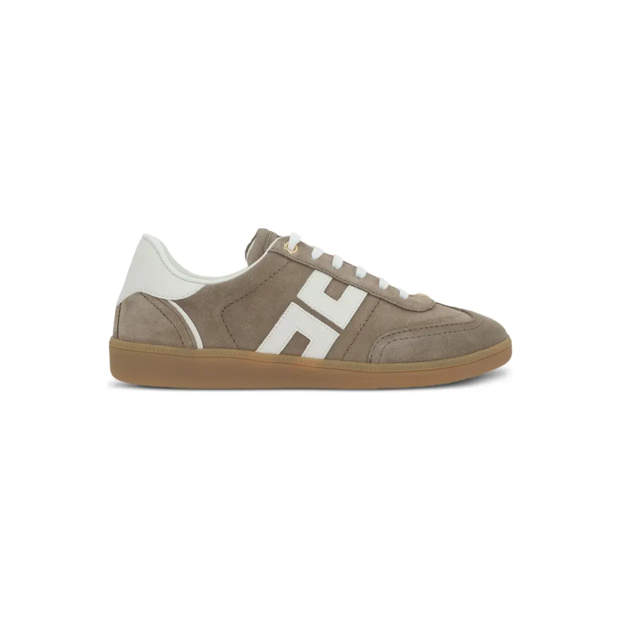 Elisabetta Franchi Leren met logodetail “Yellow” (SA61G61E2)