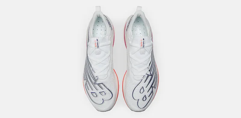 New Balance FuelCell SC Elite V3 White Victory Blue (MRCELLE3)