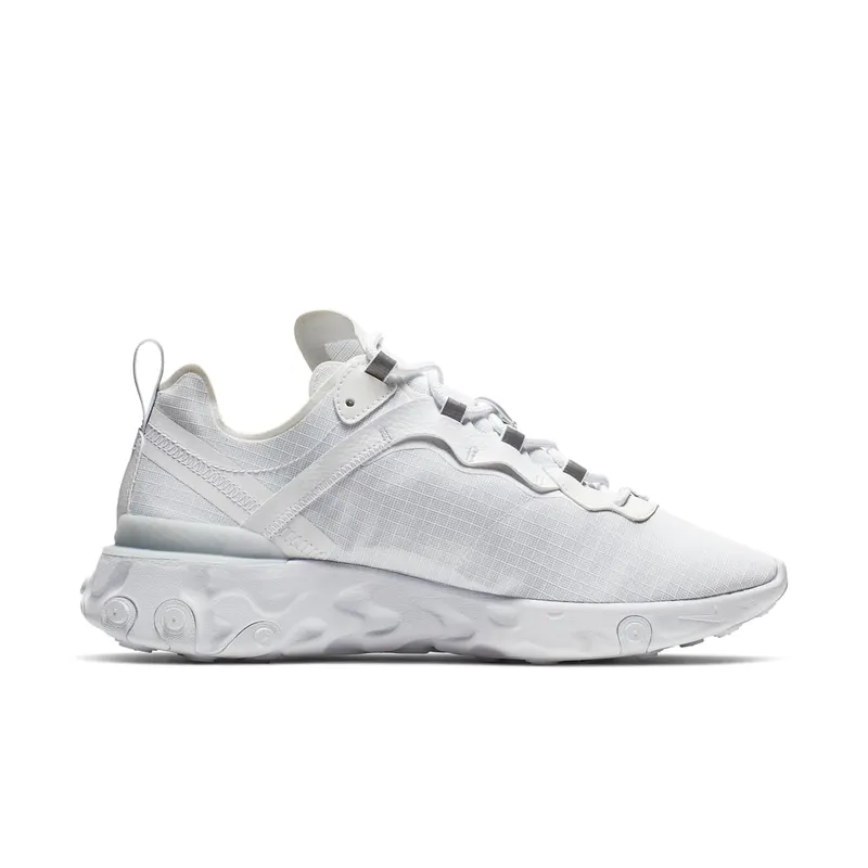 Nike React Element 55 White Pure Platinum (2019) (BQ6167-101)