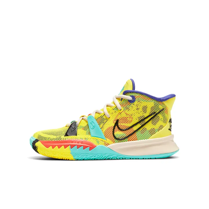 Nike Kyrie 7 1 World 1 People Electric Yellow (GS) (CT4080-700)