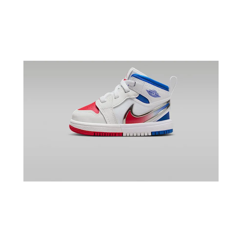 Jordan 1 Mid RM EasyOn “White / Racer Blue / Siren Red” (FQ1283-100)