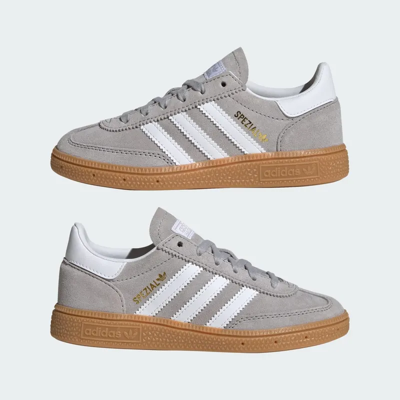 Adidas Handball Spezial Kids Grey Two / Cloud White / Gum (JP9572)