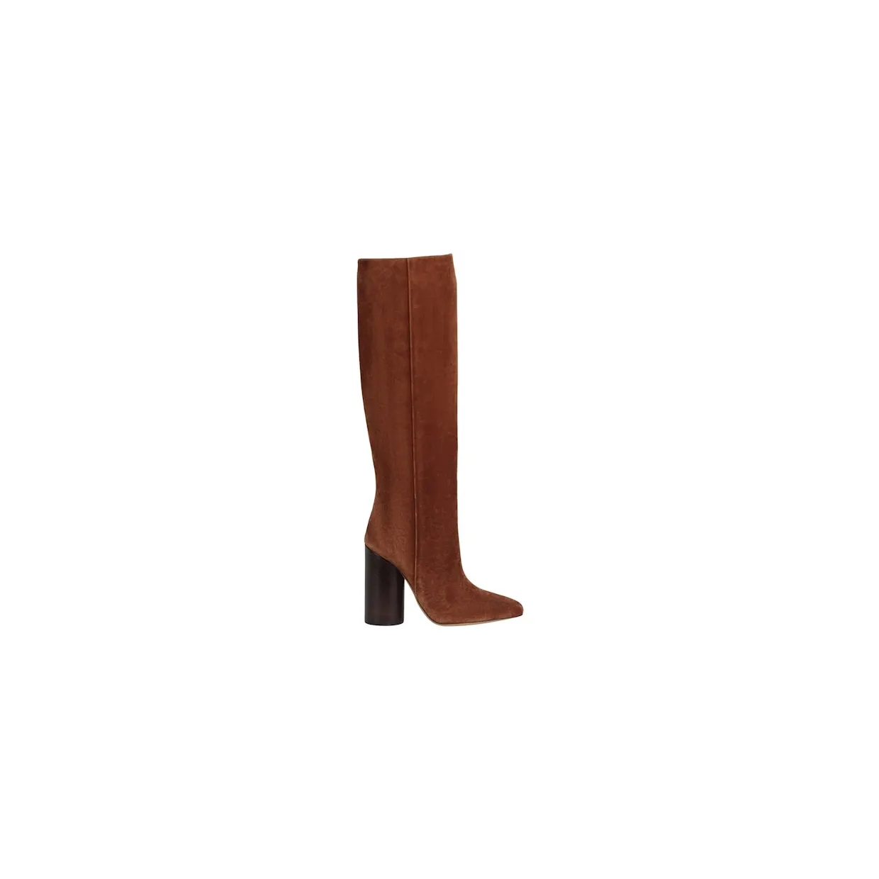 Ferragamo Pampero Suede Knee-High Boots Beige (01G047-764060)