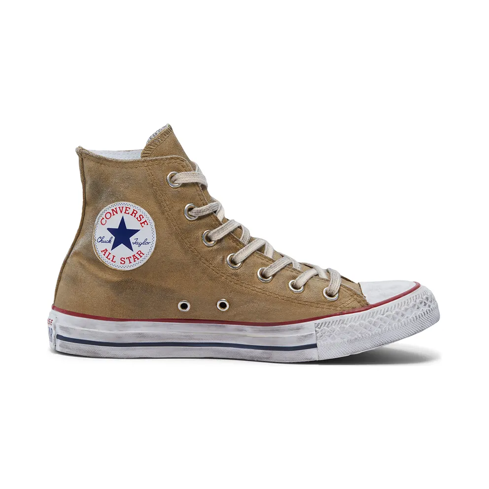 Converse Waxed Canvas Chuck Taylor All Star High Top Brown Waxed (169136C)