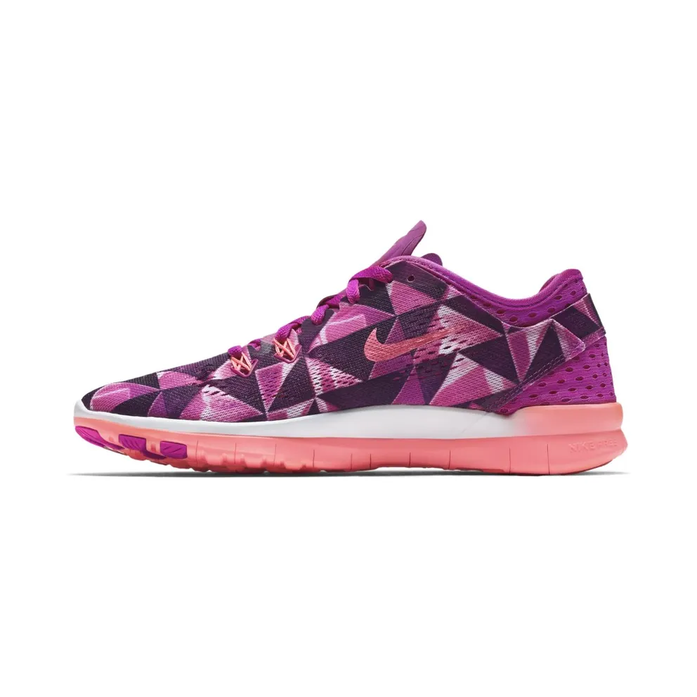 Nike Free 5.0 TR FIT 5 PRT Fuchsia Flash/Hot Lava-Fuchsia Glow-White (W) Fuchsia Flash/Hot Lava-Fuchsia Glow-White (704695-501)