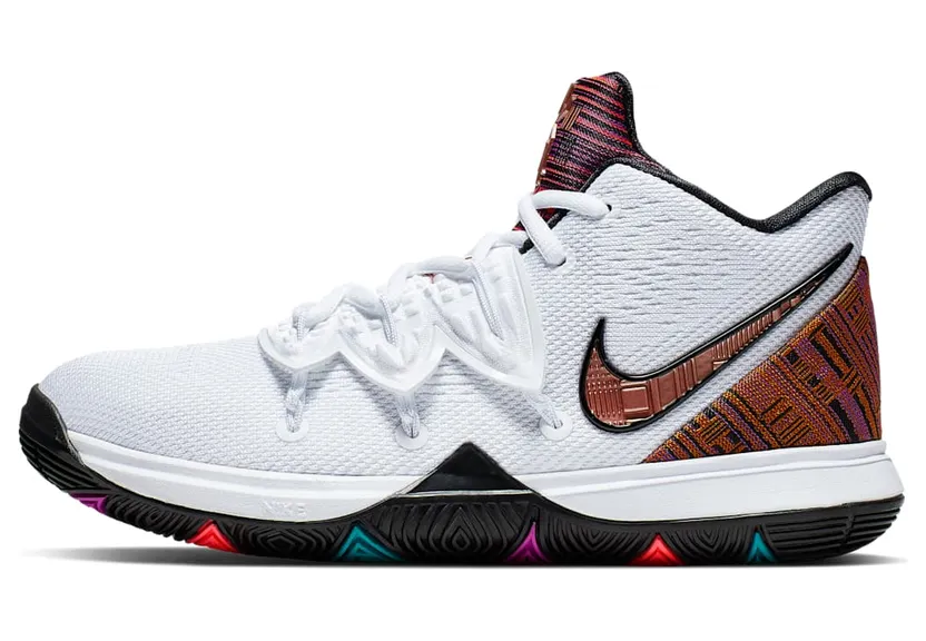 Nike Kyrie 5’Black History Month’ GS White/Metallic Red Bronze (CI7894-100)