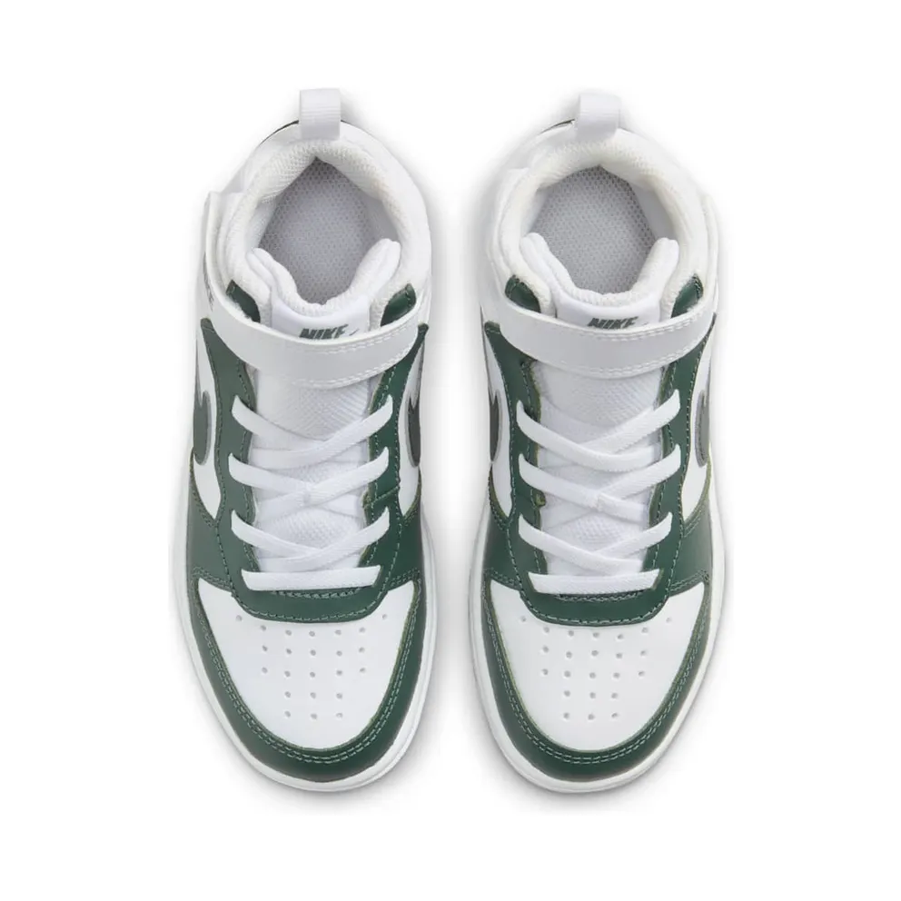 Nike Court Borough Mid 2 White Vintage Green (CD7783-119)