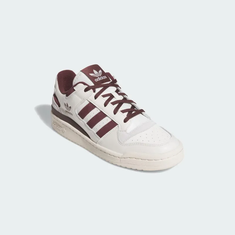 Adidas Forum Low CL Cloud White / Aurora Ruby / Wonder White (JQ0206)