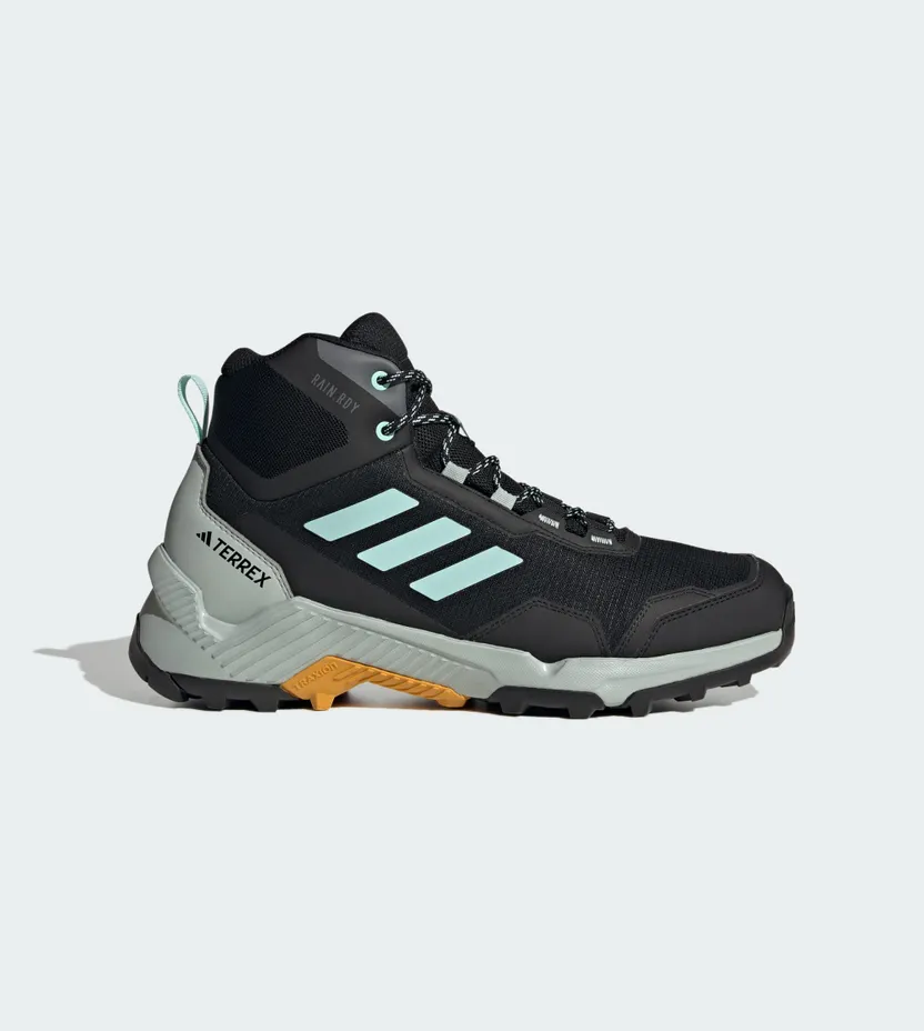 Adidas Eastrail 2.0 Mid RAIN.RDY Hiking Core Black / Semi Flash Aqua / Preloved Yellow (IF4912)