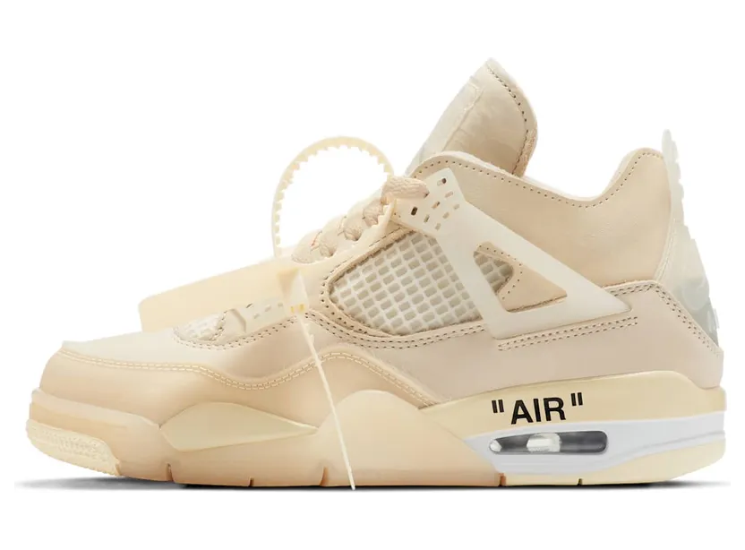 Air Jordan 4 Retro OFF-White – Sail (CV9388-100)