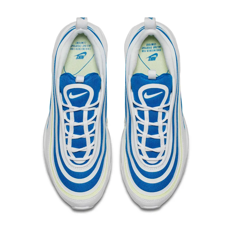 Nike Air Max 97 Ultra Sprite (W) White/Blue Nebula-Volt (AH6806-101)