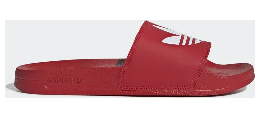 adidas Adilette Lite Scarlet / Footwear White / Scarlet (FU8296)