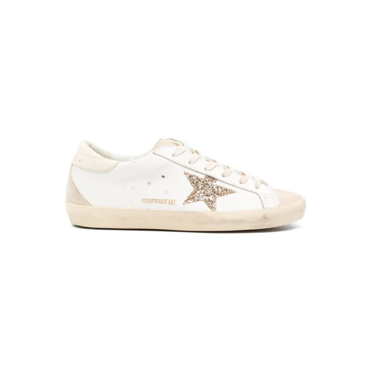 Golden Goose x Browns Superstar met glitters-patch “White” (GWF00102F009038)