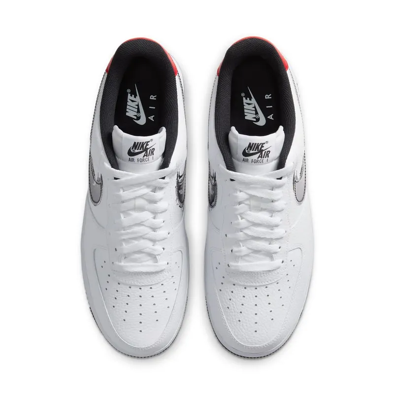 Nike Air Force 1 Low ‘Brushstroke Swoosh’ White (2020) (DA4657-100)