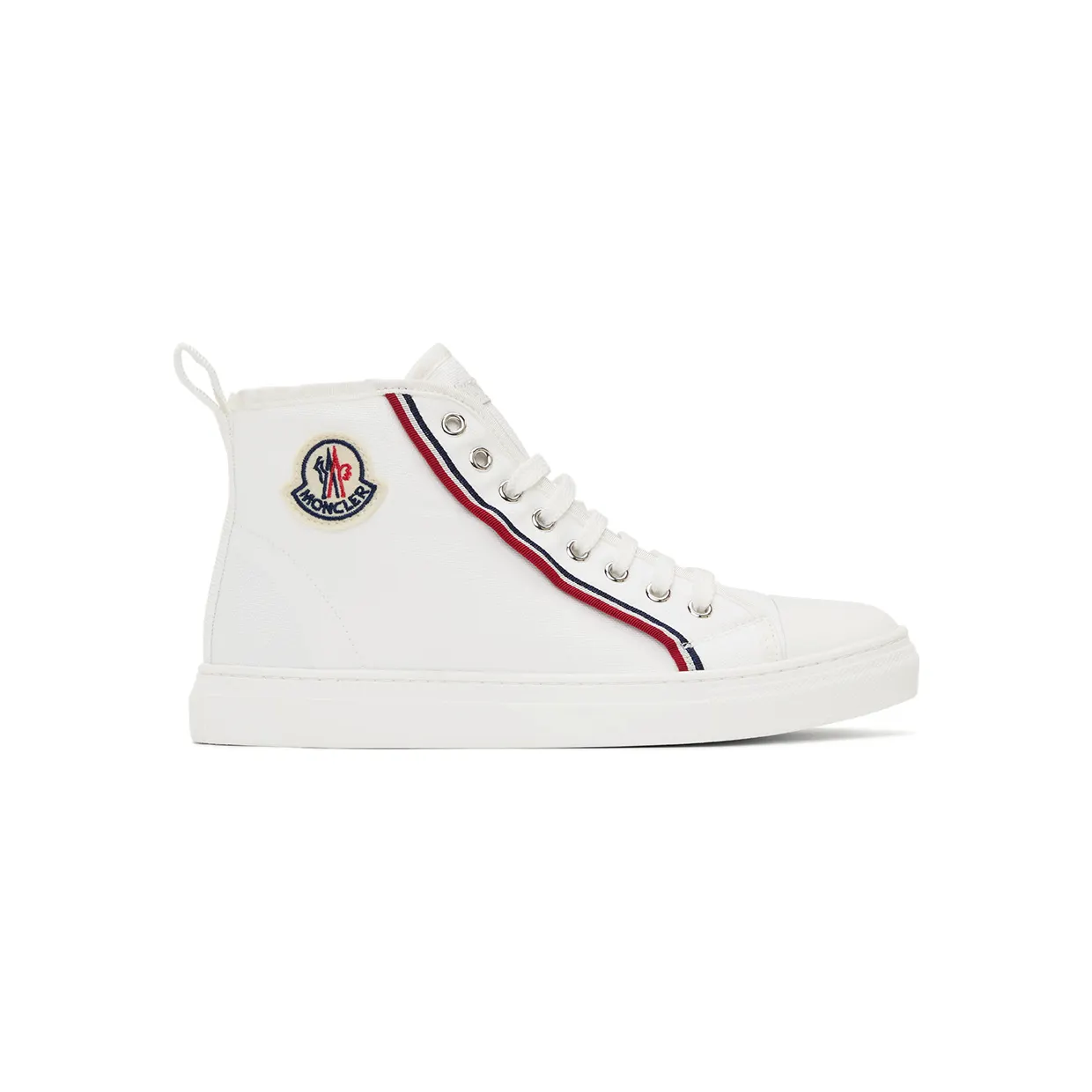 Moncler Enfant Kids White Anyse II High-Top Sneakers (H19544M71600M1892)