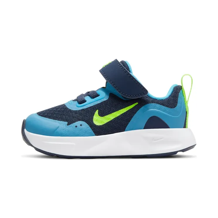 Nike WearAllDay “Midnight Navy / Baltic Blue / White / Volt” (CJ3818-400)