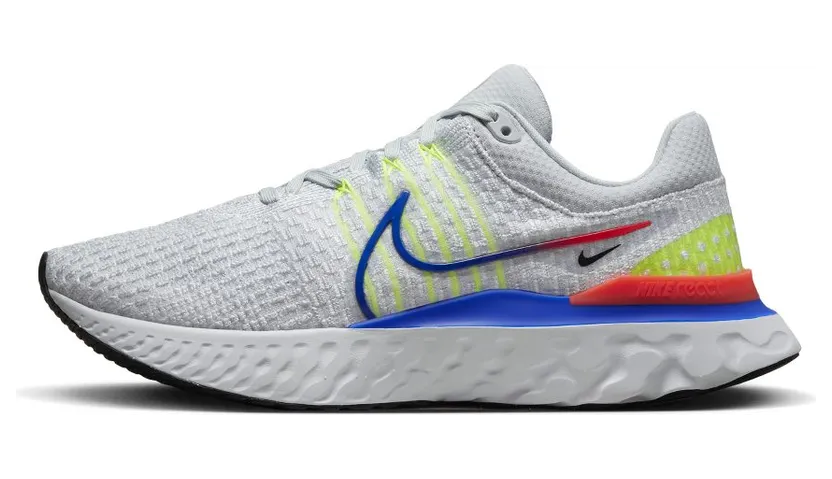Nike React Infinity Run Flyknit 3 voor heren (straat) Grijs (DX3353-001)