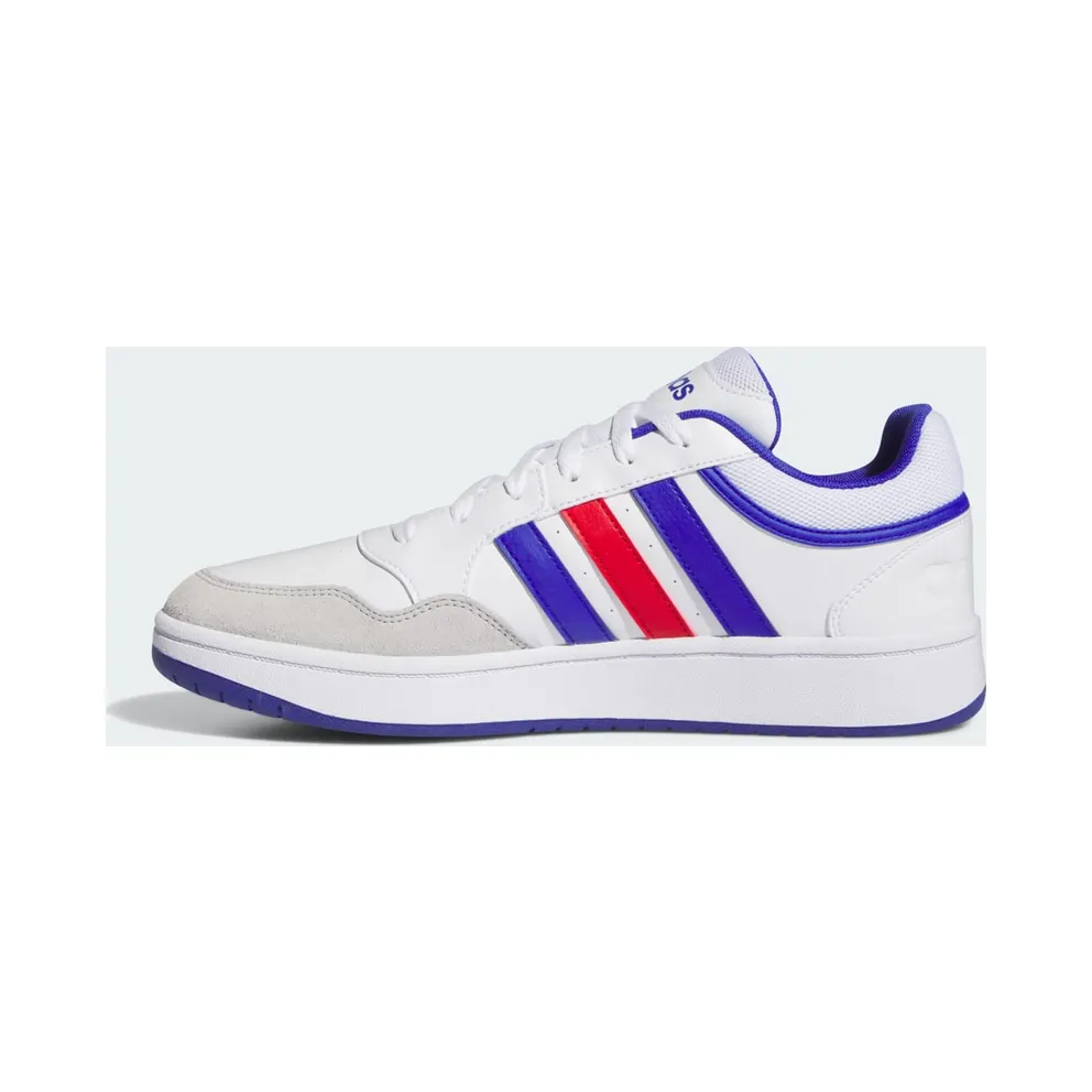 adidas Hoops 3.0 Cloud White Lucid Blue Better Scarlet (IH0335)