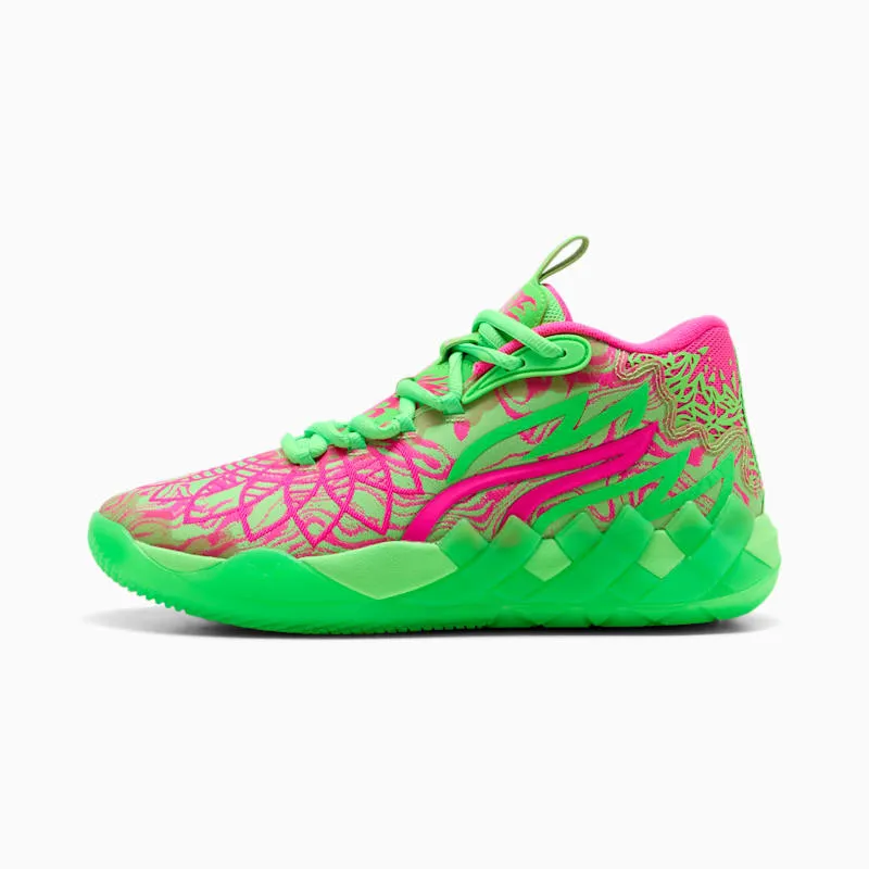 Puma LaMelo Ball MB.01234 Mash-Up Fluro Green
