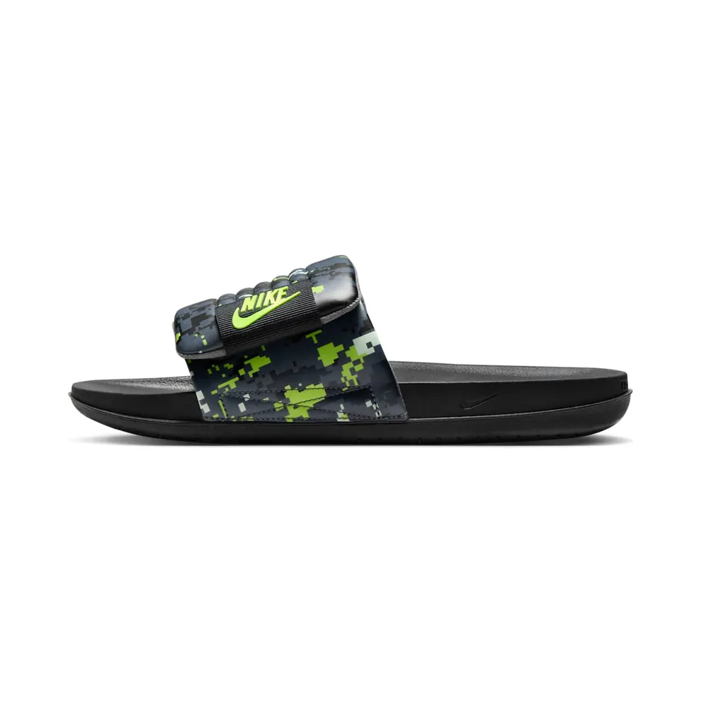 Nike Offcourt Adjust Slide Black Iron Grey Volt (HQ2178-002)
