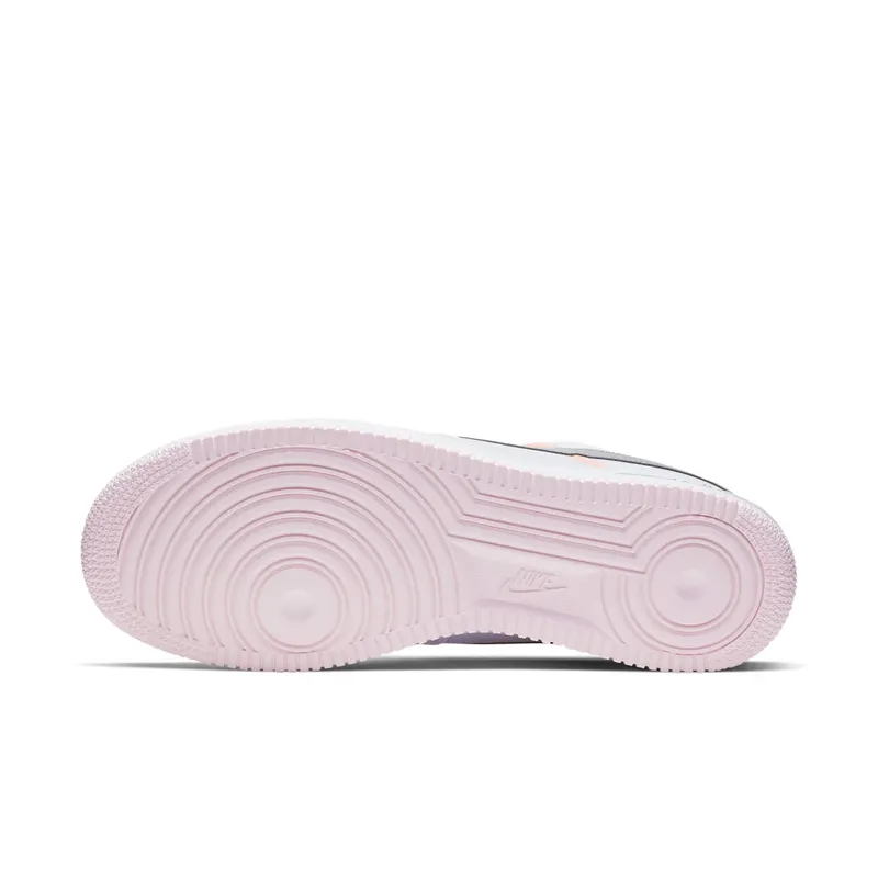 Nike Air Force 1 Low Transparent White Grey White/Off Noir-Hyper Crimson-Atmosphere Grey (CI0060-101)