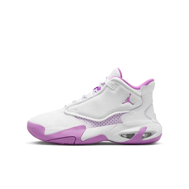 Jordan Max Aura 4 White Barely Grape Rush Fuchsia (DQ8404-105)