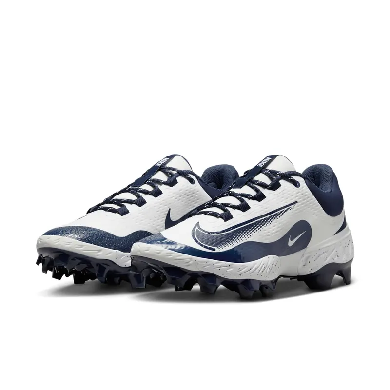 Nike Alpha Huarache Elite 4 Low MCS “White Midnight Navy” (FD6255-107)