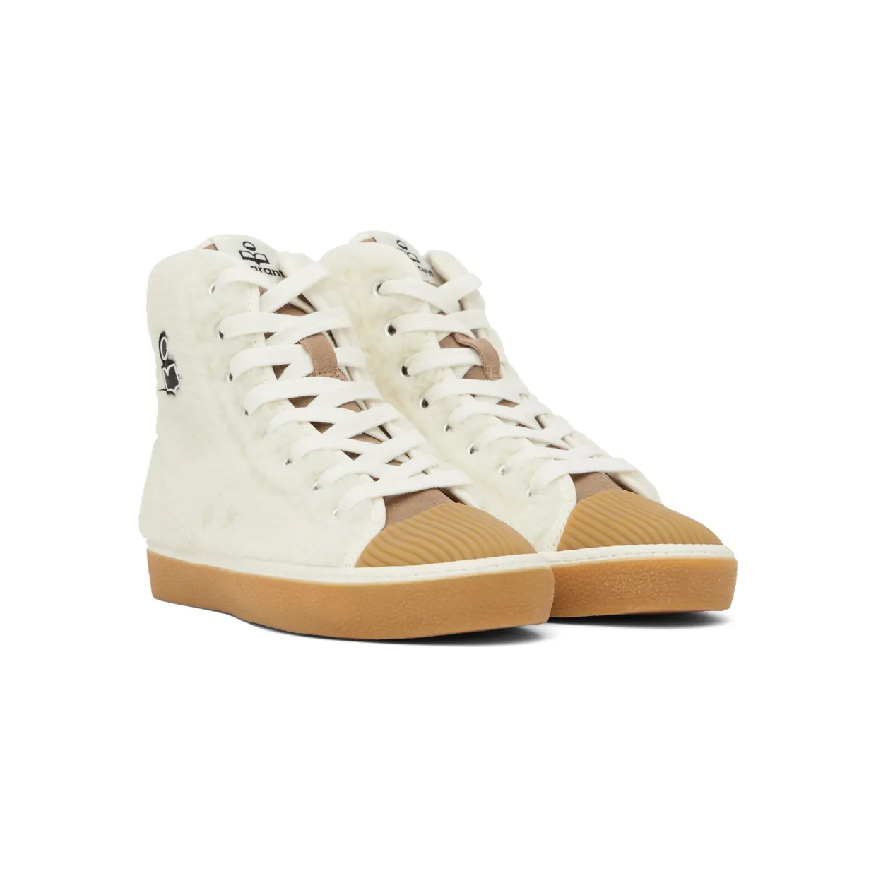 Isabel Marant White Benkeen Sneakers (22ABK0190-22A081S) (4)
