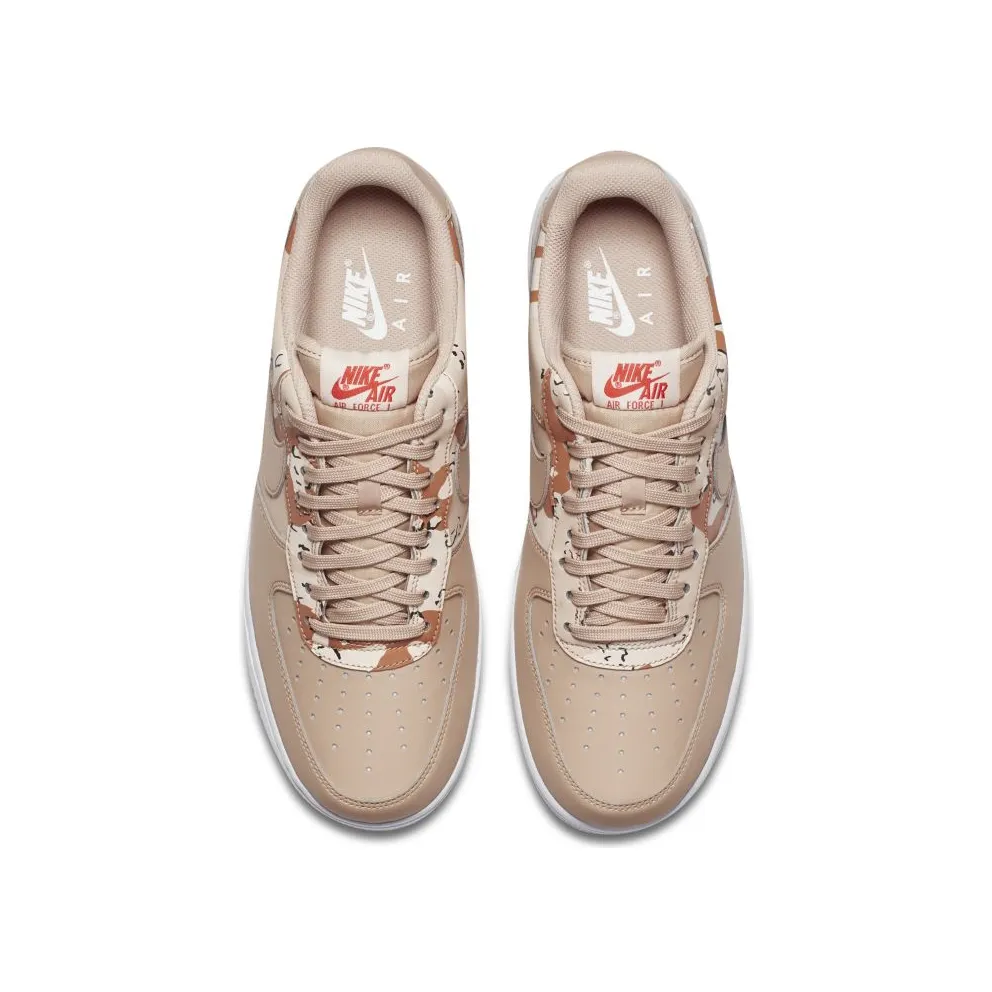 Nike Air Force 1 Low Desert Camo Bio Beige Bio Beige/Bio Beige-Orange Quartz (823511-202)
