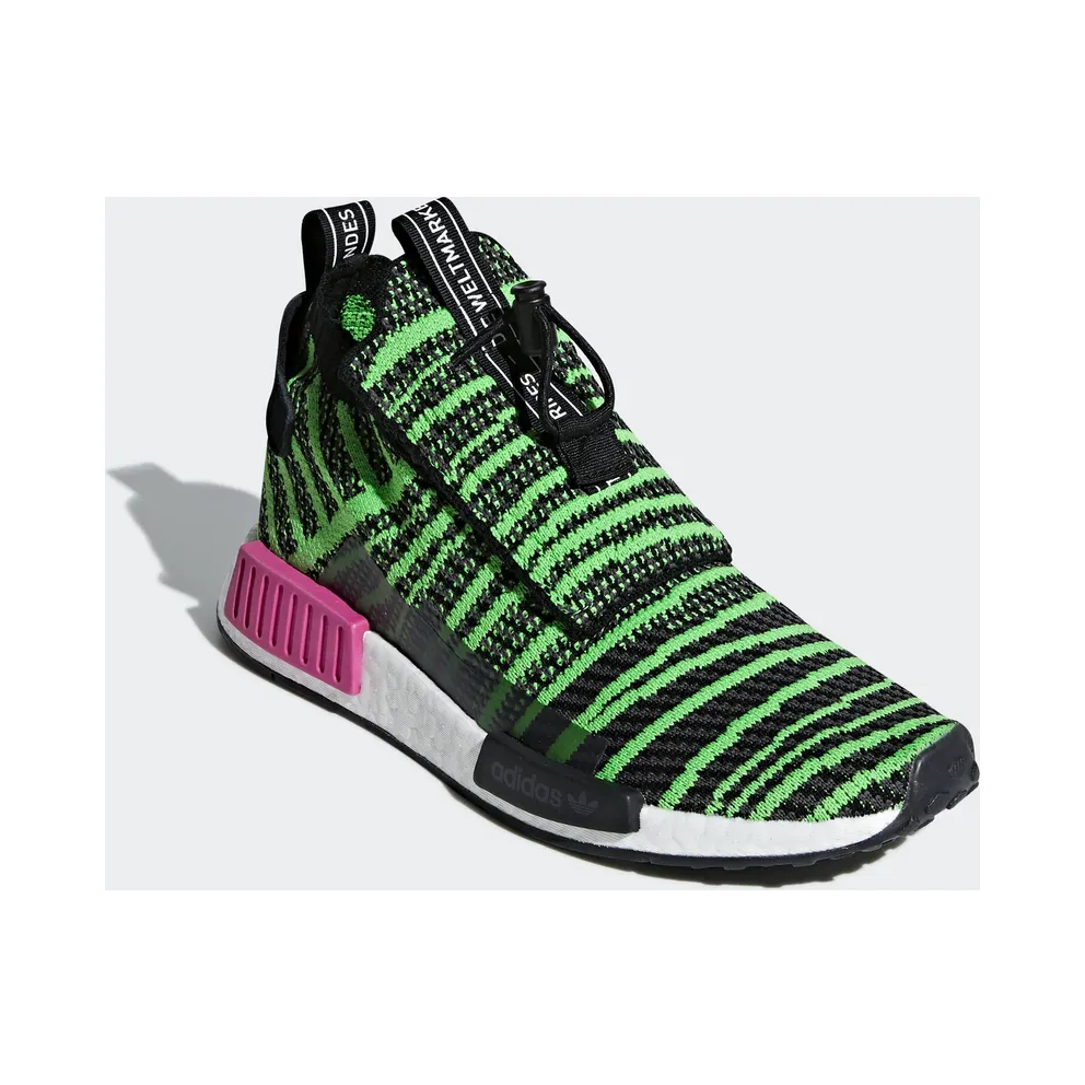 adidas NMD TS1 Watermelon Core Black/Shock Lime/Grey (B37628)
