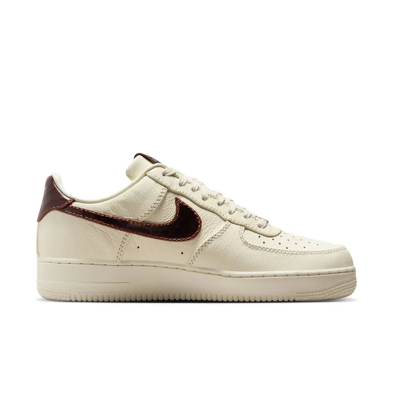 Nike Air Force 1 Low ’07 “Soft Pearl Brown Croc” (IH7332-001)