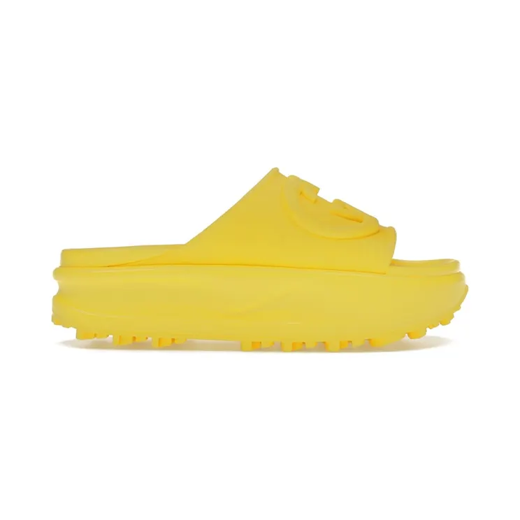Gucci Interlocking G Slide Yellow (692845 JF000 7213)