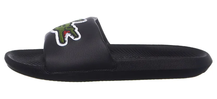 Lacoste Croco Slide Black / Green (38CMA0073-1B4)