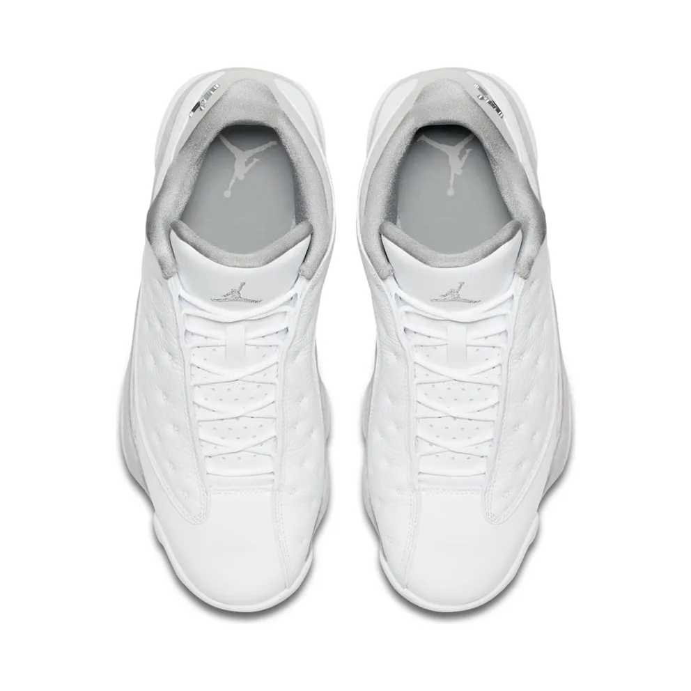 Jordan 13 Retro Low Pure Platinum White/Metallic Silver (310810-100)